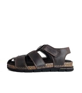 sandalias Zen hombre marrón