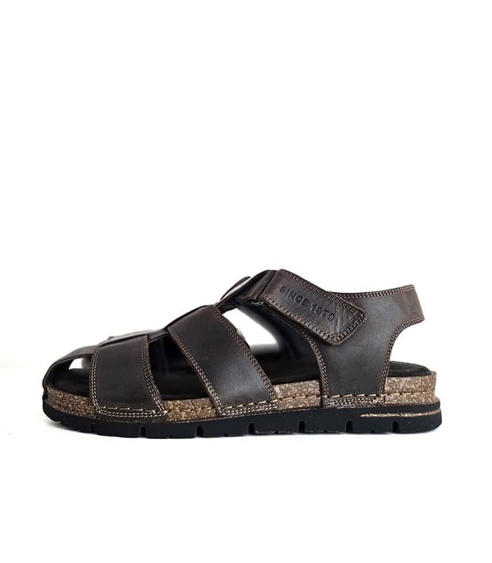 sandalias Zen hombre marrón