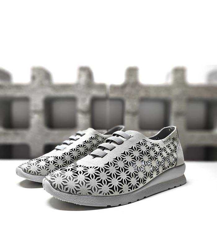 zapatos mujer cómodos verano gris