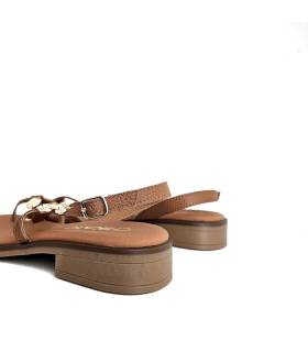 sandalias mujer cuero piel natural