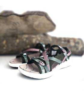 sandalias cómodas mujer velcro chiruca