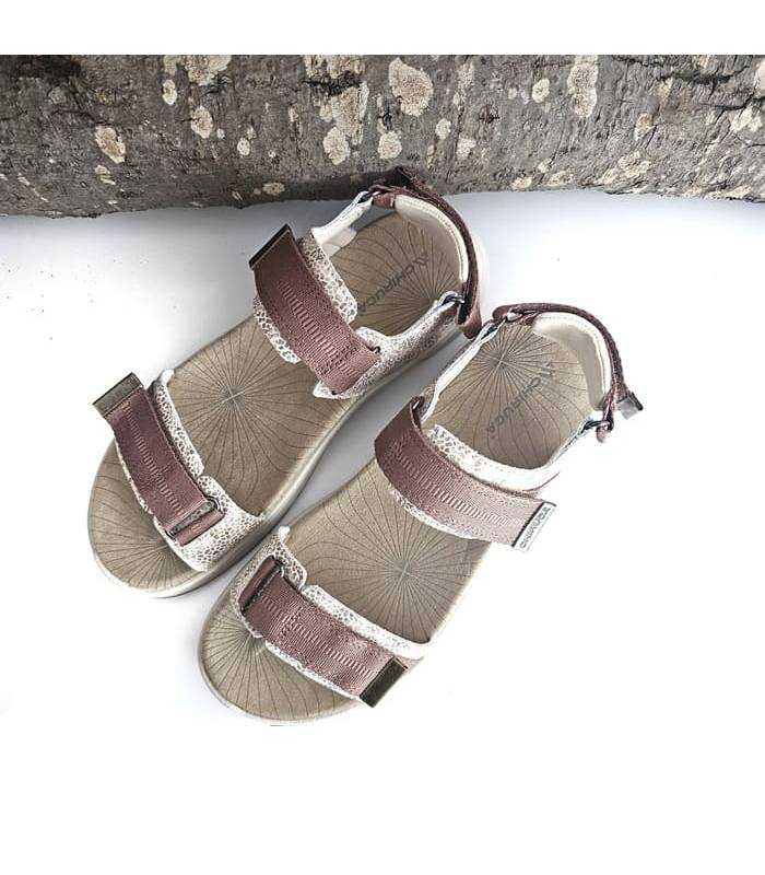 sandalias chiruca mujer beige rosa