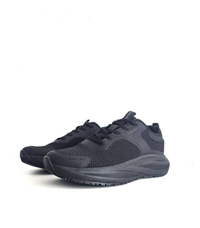 zapatillas cómodas hombre negras luisetti