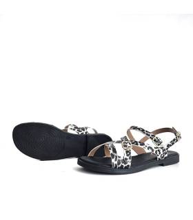 sandalias Lola Canales mujer estampado animal