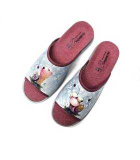 zapatillas casa mujer verano Plumaflex divertidas