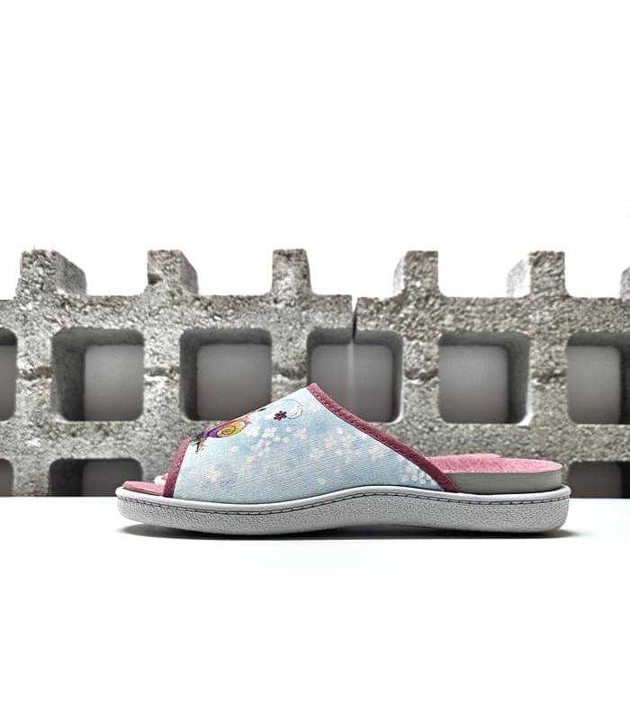 zapatillas casa mujer ligeras perfil