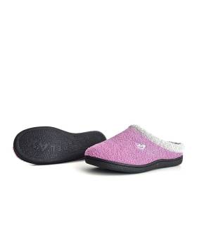 zapatillas mujer Plumaflex fucsia suela antideslizante