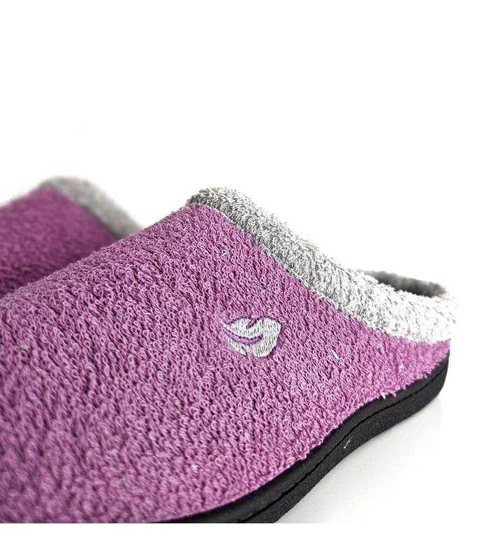 zapatillas Plumaflex mujer fucsia tejido rizo