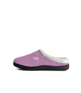 zapatillas casa mujer rizo fucsia perfil