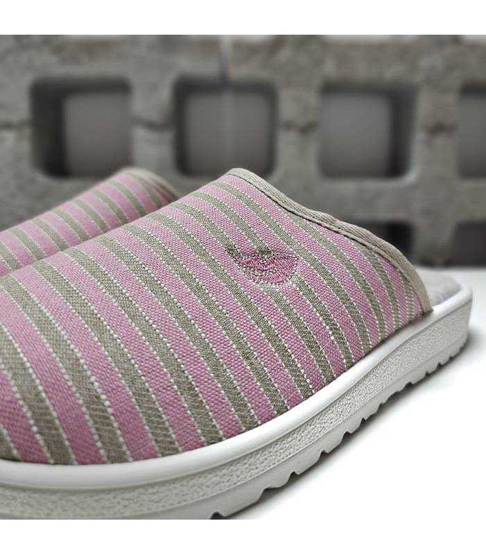 zapatillas casa mujer cerradas delante tipo chinela