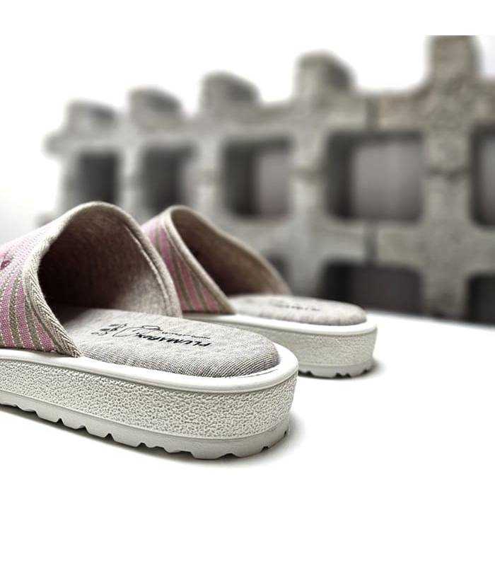zapatillas casa mujer plantilla memory foam fija