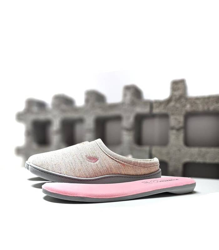 zapatillas mujer verano Plumaflex plantilla rosa extraíble