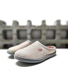 zapatillas mujer Plumaflex verano beige cómodas casa