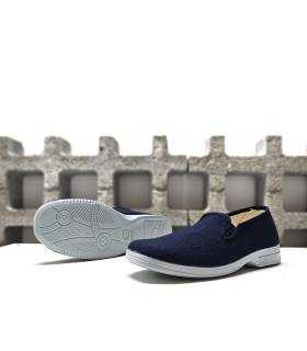 alpargatas hombre azul marino Alcalde suela antideslizante