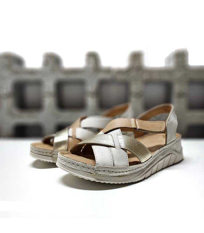 sandalias cómodas mujer verano Treintas vista frontal