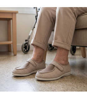 Zapatillas alpargatas confort mujer Cutillas para personas mayores puestas