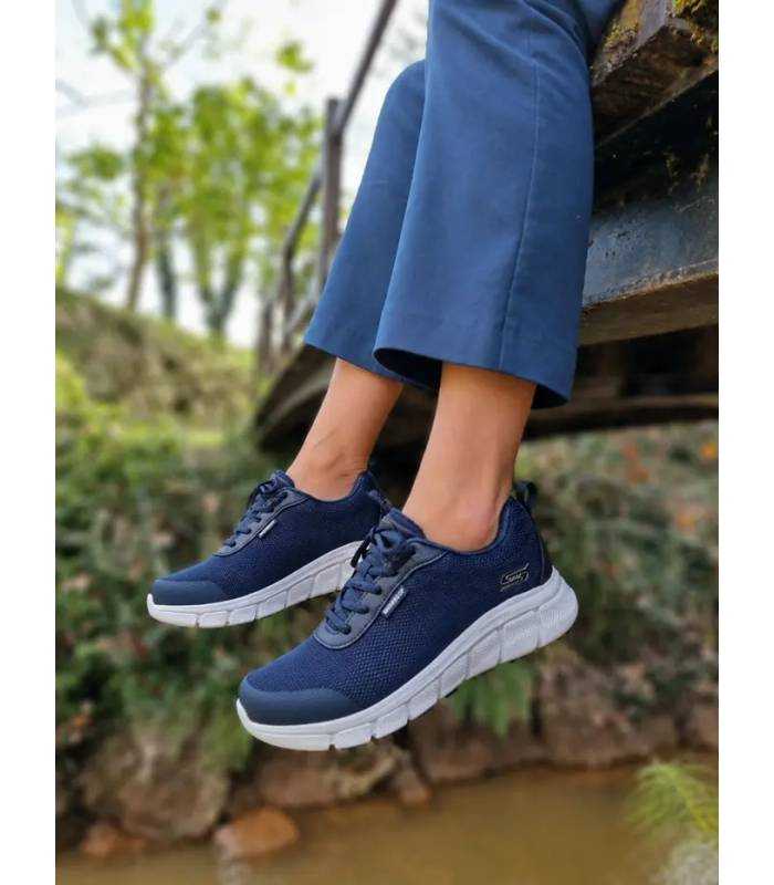 Skechers mujer rebajas deportivas waterproof Memory Foam puestas