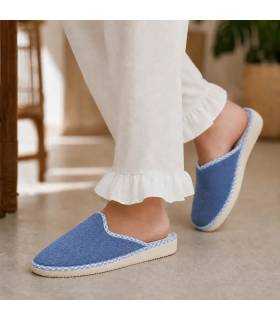 Zapatillas casa mujer rizo Pelusin verano cómodas puestas