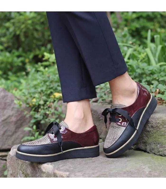 Zapatos mujer piel Chika10 invierno cómodos de rebajas