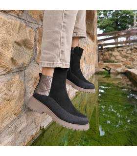 Botines de mujer marrones comdos de Chika 10 de rebajas puestos
