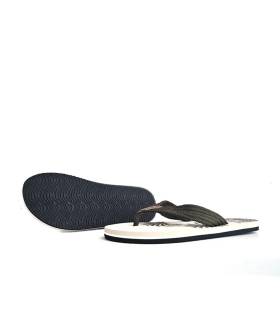 suela chanclas verdes hombre