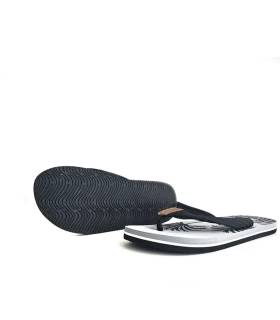 suela chanclas negras hombre