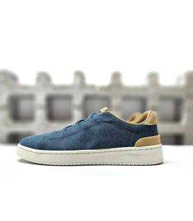 zapatillas hombre lona Luisetti azules
