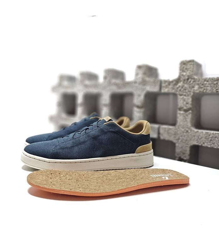 plantilla extraíble zapatillas Luisetti de bamabas azules