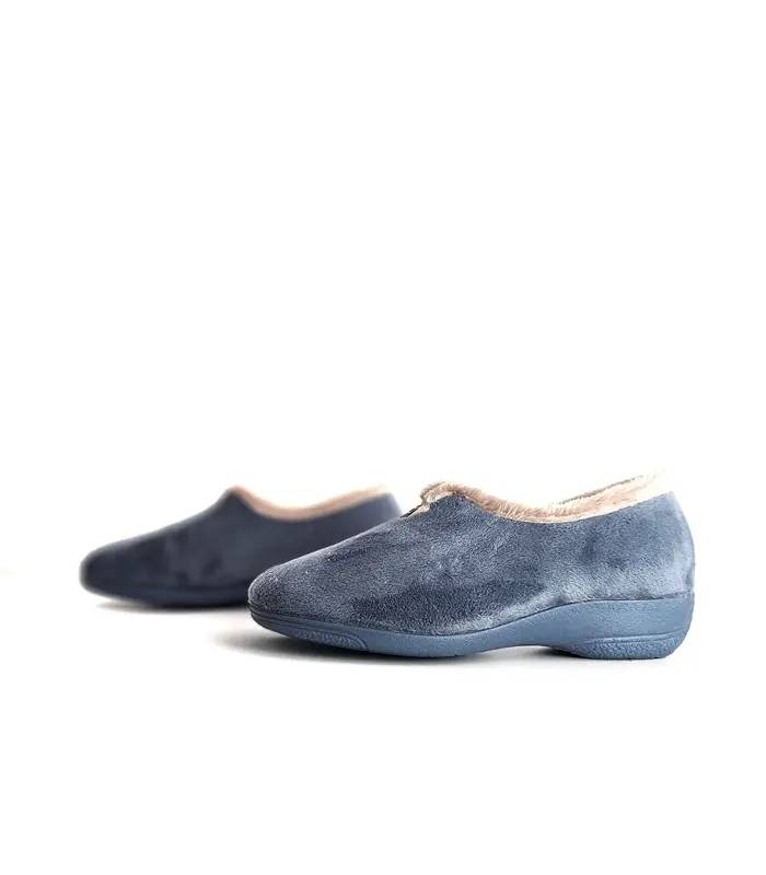 zapatillas cerradas mujer Cabrera azules