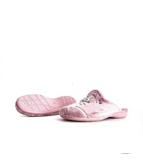 piso antideslizante de zapatillas rosas de invierno hechas en España