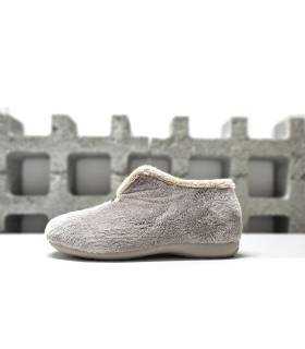 Perfil de zapatilla mujer Cabrera de caña baja con exterior de pelo y piso flexible