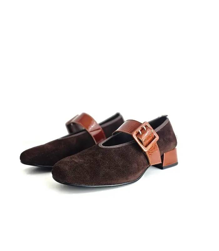 zapatos marrones mujer invierno Nival Rock 21