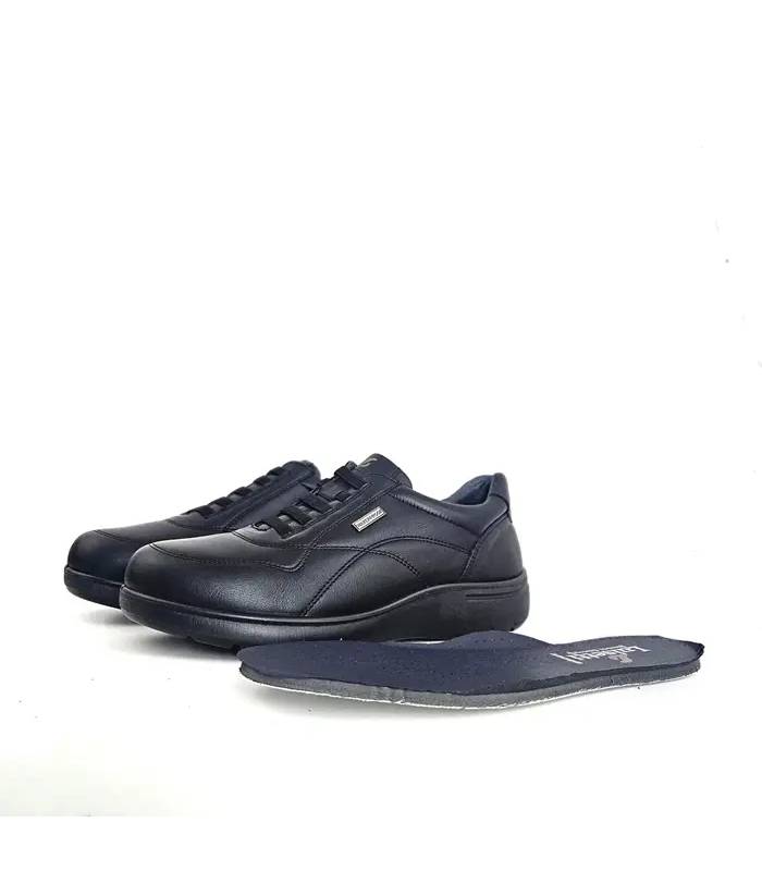 zapatos hombre plantilla extraíble Luisetti piel negra