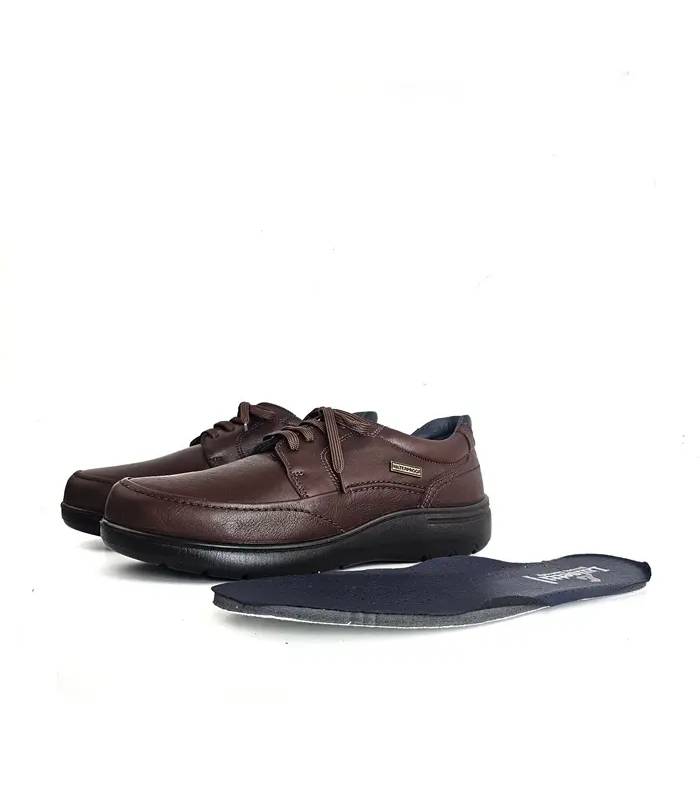 zapatos Luisetti plantilla extraíble piel marrón
