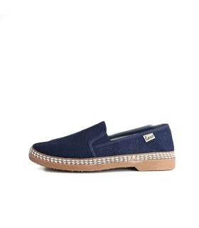 alpargatas hombre Laro verano azul marino perfil lateral