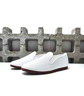 zapatillas lona verano España color blanco