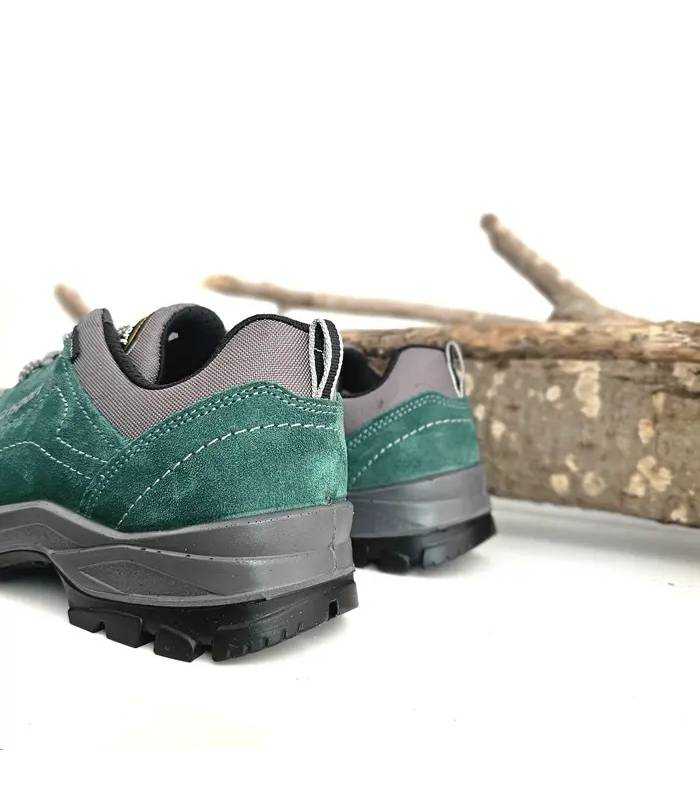 Talón zapatillas trekking Grisport hombre verdes