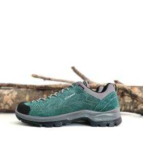 Zapatillas montaña hombre Grisport verdes piel