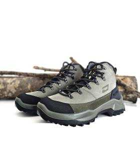 Botas trekking hombre Grisport impermeables gris verde