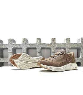 Skechers Slip-ins mujer marrón claro con suela flexible y tracción