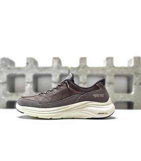 Skechers Contour Foam mujer cómodas marrón oscuro Slip-ins