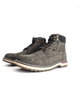 Botas Dockers hombre verdes casual perfil y suela dentada