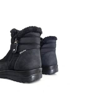 Detalle trasero botines Treintas mujer negros fabricados España