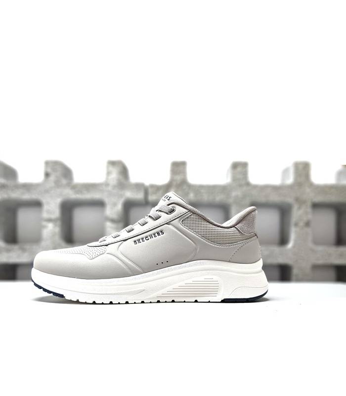 Zapatillas Skechers hombre UNO Lite 2 New Arc taupe perfil