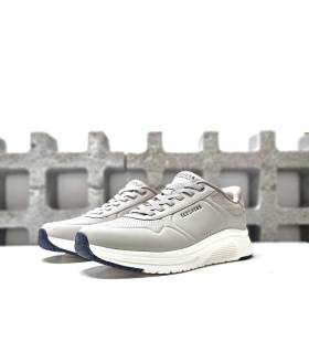 Zapatillas Skechers hombre cómodas Memory Foam color taupe