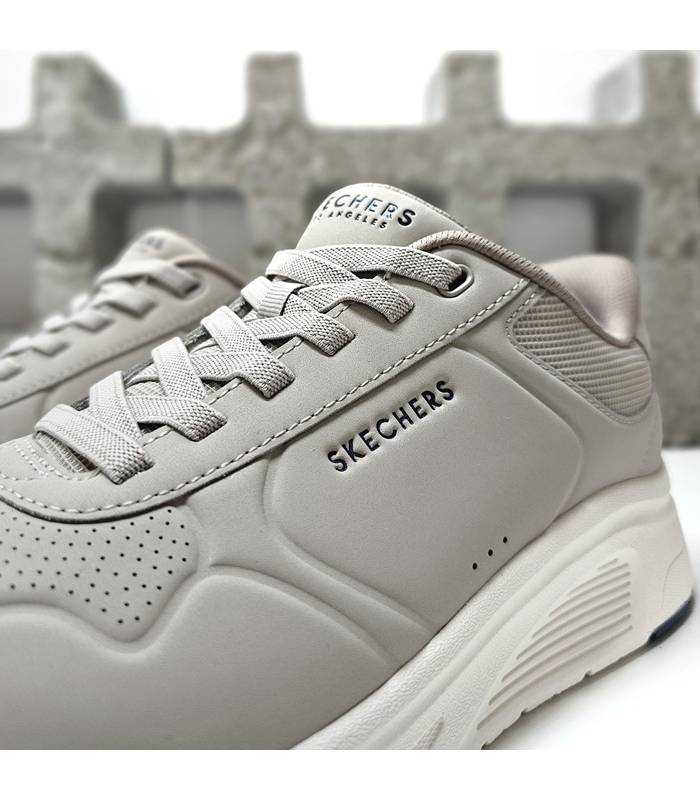 Detalle Skechers UNO Lite 2 hombre Durabuck y cordones