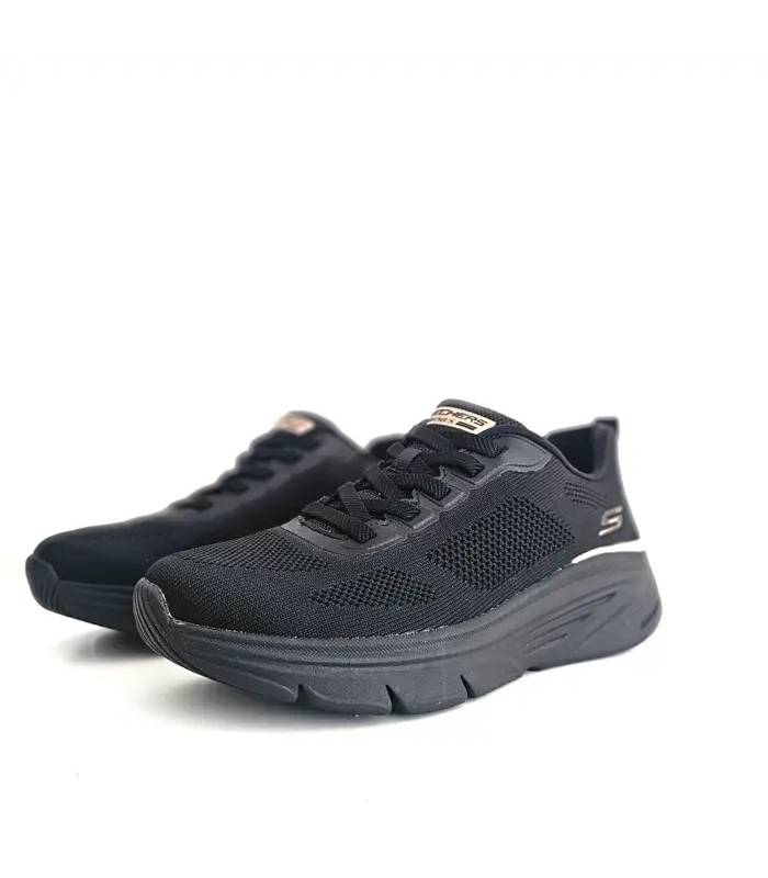 Skechers BOBS Elev8 mujer negro vista lateral