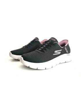 Zapatillas Skechers Slip-ins mujer negras GO WALK Flex Grand Entry