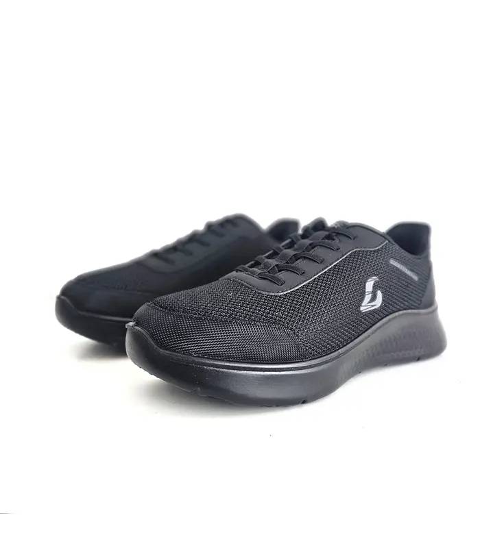 Zapatillas trabajo hombre Luisetti negras cómodas ligeras