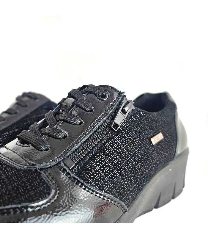 Zapatos mujer G Comfort con cierre cremallera y cordones